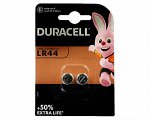 Батарейка Duracell LR44 2-BL, цена за упаковку