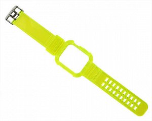 Ремешок Watch Series 42mm/44mm/45mm cheap TPU band желтый