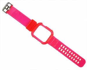 Ремешок Watch Series 42mm/44mm/45mm cheap TPU band розовый