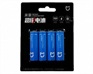 Батарейка АА Xiaomi Mijia Super Battery FR6 4-BL (1упак)