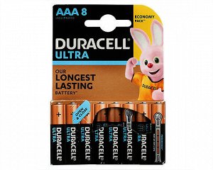 Батарейка AAA Duracell LR03 8-BL, цена за 1 упаковку