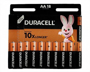 Батарейка AA Duracell LR06 18-BL, цена за 1 упаковку