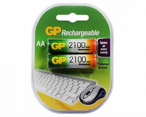 Аккумулятор AA GP HR06 2-BL 2100mAh цена за 1 упаковку