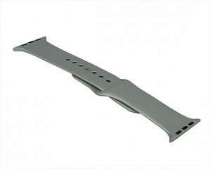 Ремешок Watch Series 42mm/44mm/45mm силиконовый silver, SM #49