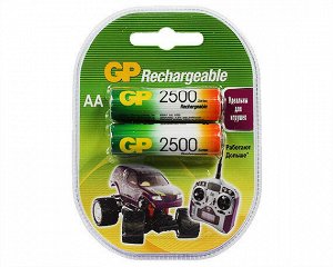 Аккумулятор AA GP HR06 2-BL 2500mAh цена за 1 упаковку