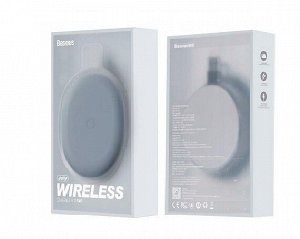 Беспроводное зарядное устройство qi Baseus Jelly wireless charger 15W черный (WXGD-01)