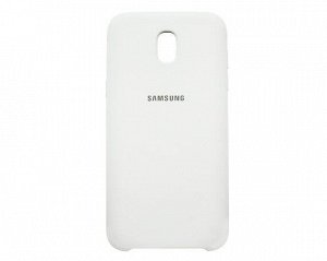 Чехол Samsung J530F Galaxy J5 2017 Silicone case (белый)