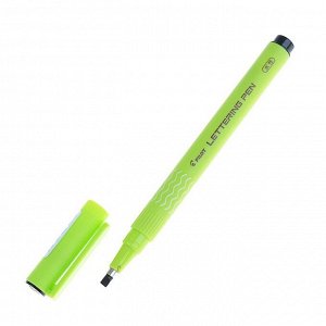Ручка капиллярная Pilot Lettering Pen 3 мм, черная, для леттеринга, каллиграфии, скетчинга, черчения и рисования
