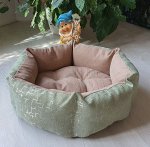 Лежанка Робби фисташка D-40