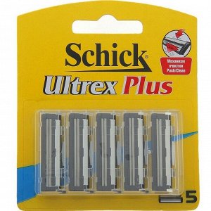 Schick Ultrex Plus сменные кассеты, 5шт