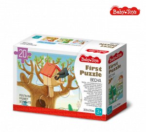 Пазл First Puzzle "Времена года. Весна" (20 эл) Baby Toys