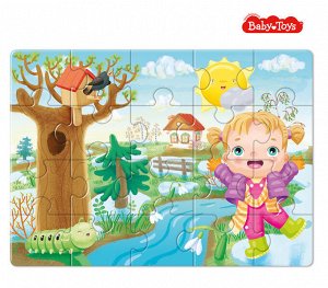 Пазл First Puzzle "Времена года. Весна" (20 эл) Baby Toys