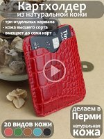 ФК-15 Крокодил12Красный Кредитница