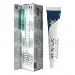 Зубная паста White Glo Bio-Enzime. 100гр. Отбеливающая паста с биоэнзимами. Содержит экстракт ананаса, папайи, витамин Е.