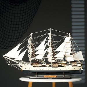 Сувенирная модель корабля «Витязь», 79x55 см