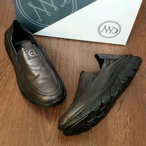 Женская обувь - Комфорт COMFORT D20(нат.кожа)чёрн+серебро