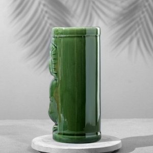 Тики стакан "Mckay Idol", зеленый, керамический, 440 мл