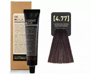 INSIGHT Краситель INCOLOR [4.77] Фиолетовый интенсивный коричневый (100 мл)
