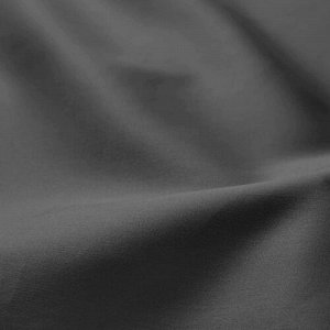NATTJASMIN, Простыня на резинке, темно-серая, 180x200 см