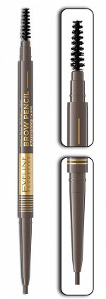 EVELINE BROW Pencil MICRO Precise водостойкий карандаш для бровей №01 Taupe