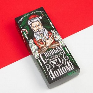 Носки мужские новогодние KAFTAN «Мужчина №1», набор 5 пар, размер 41-44 (27-29 см)