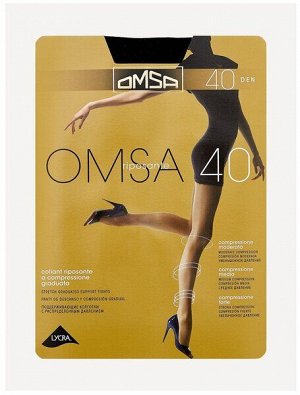 OMSA колготки с массажн.эффект. 40 den