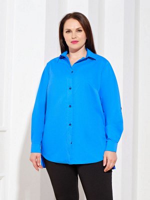 Рубашка 0199-2 синий