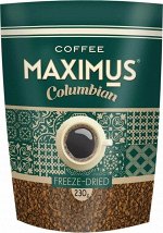 Кофе сублимированный «Columbian» ТМ Maximus м/у 230 гр. 1*15