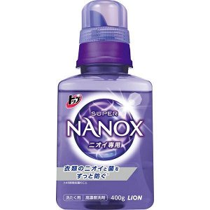 Гель для стирки "TOP Super NANOX" (концентрат для контроля за неприятными запахами) 400 г / 15