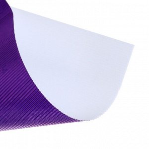 Набор бумаги гофрированной МЕТАЛЛИК формат А4, 5 листов, 5 цветов, плотность 160г/м2