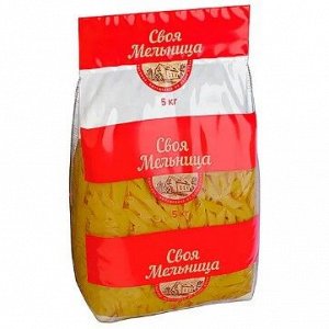 «Своя Мельница», макаронные изделия «Перья», 5 кг