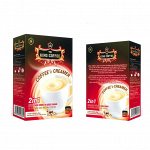 Кофе натуральный РАСТВОРИМЫЙ 2в1 Coffee&amp;Creamer (15 пач.*10гр.) Т.М. «King Coffee»