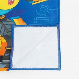 Полотенце-пончо детское махровое Bumblebee Transformers  60х120 см, 50% хл., 50% полиэстер