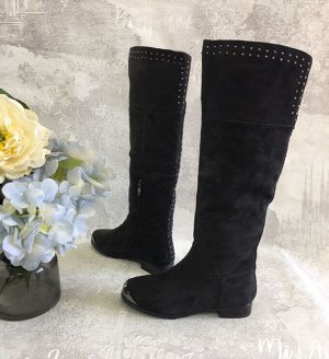 Сапоги зимние натуральная замша с мехом