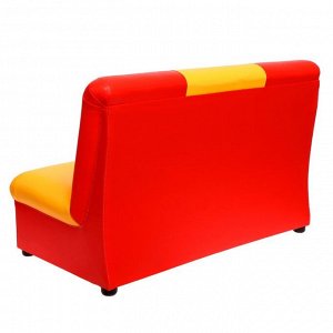 Комплект мягкой мебели «Африка», красно-жёлтый
