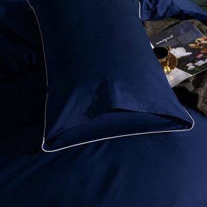 Viva home textile Комплект постельного белья Однотонный Сатин Элитный OCE011