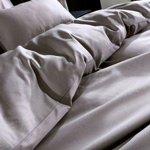 Комплект постельного белья Однотонный Сатин Премиум OCP006