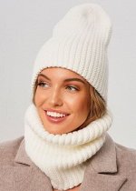 Комплект шапка+снуд