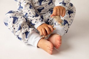 Натали Детская пижама с брюками Кашалоты ПЖ-КЕШ/кашалоты