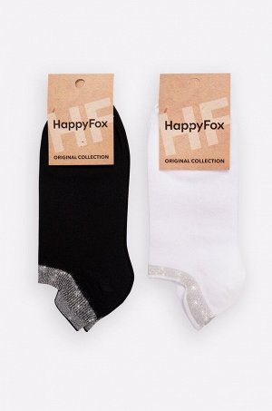 Happy Fox Набор женских носков с люрексом 2 пары