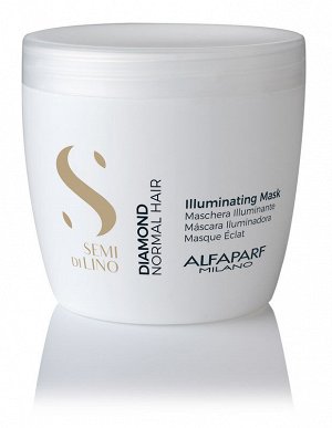 Маска для нормальных волос, придающая блеск SDL DIAMOND ILLUMINATING MASK, 500 мл ALFAPARF