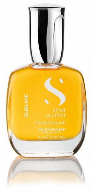 Масло против секущихся волос, придающее блеск SDL SUBLIME CRISTALLI LIQUIDI, 30 мл ALFAPARF