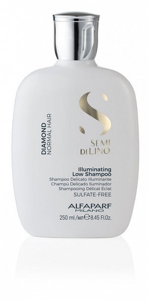 Шампунь для нормальных волос, придающий блеск SDL DIAMOND ILLUMINATING LOW SHAMPOO, 250 мл ALFAPARF