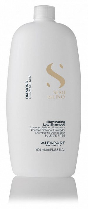 Шампунь для нормальных волос, придающий блеск SDL DIAMOND ILLUMINATING LOW SHAMPOO, 1000 мл ALFAPARF