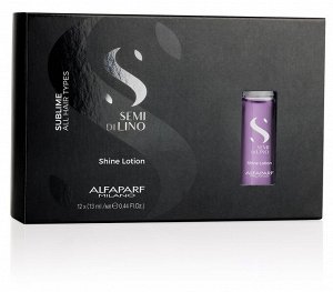 Лосьон для всех типов волос, придающий блеск SDL SUBLIME SHINE LOTION, 12 ампул по 13 мл ALFAPARF