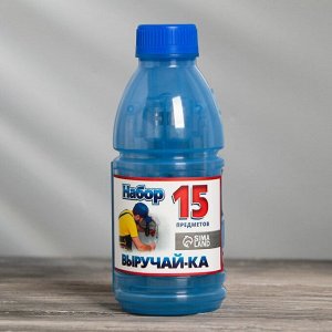 Набор инструментов в бутылке «Выручай Ка», универсальный, 15 предметов