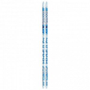 Лыжи пластиковые «БРЕНД ЦСТ», 195 см, без креплений, без насечек, цвета микс
