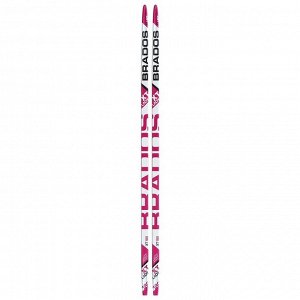 Лыжи пластиковые «БРЕНД ЦСТ», 180 см, без креплений, без насечек, цвета микс