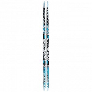 Лыжи пластиковые «БРЕНД ЦСТ» step, 170 см, без креплений, с насечкой, цвета микс