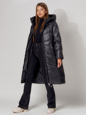 MTFORCE Пальто утепленное зимнее женское  черного цвета 442152Ch
